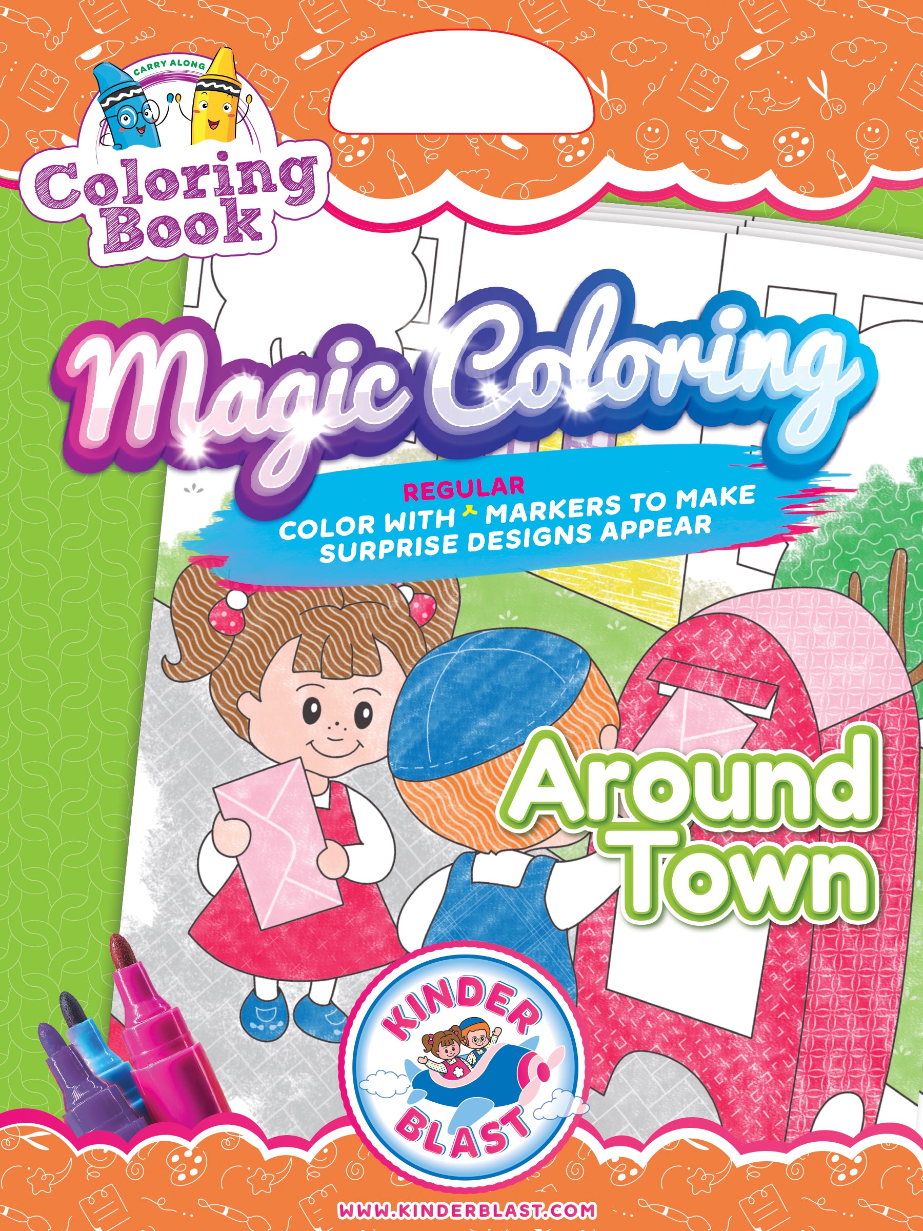 KRIVAZ Color Magic Book for Kids Activity Books for Children