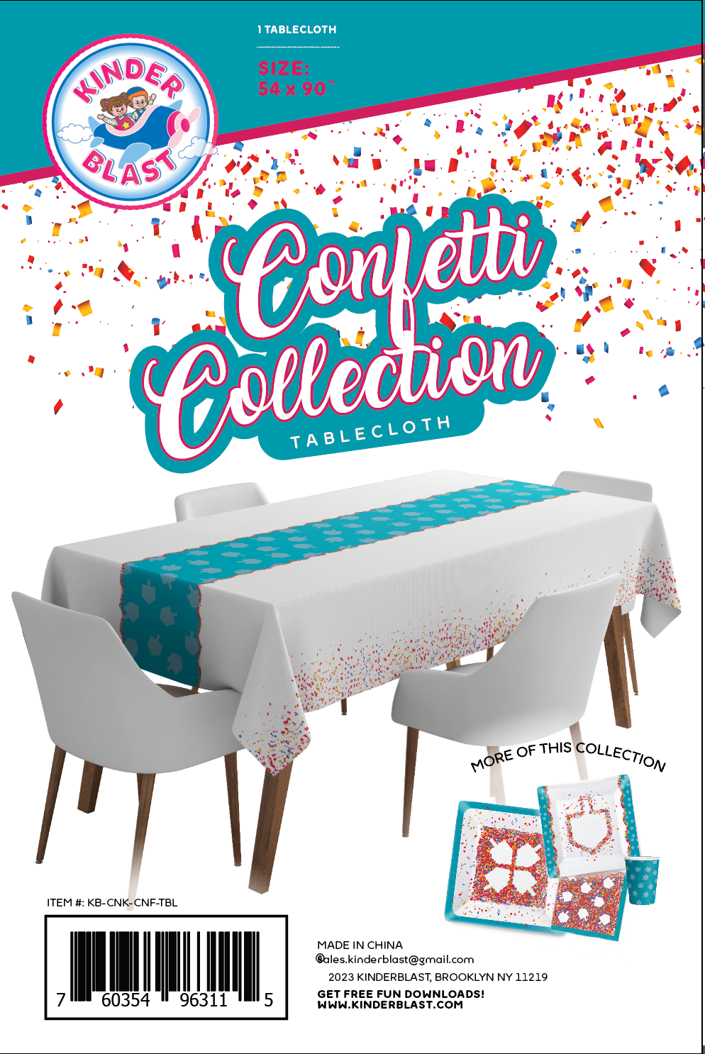 Confetti Collection Tablecloth