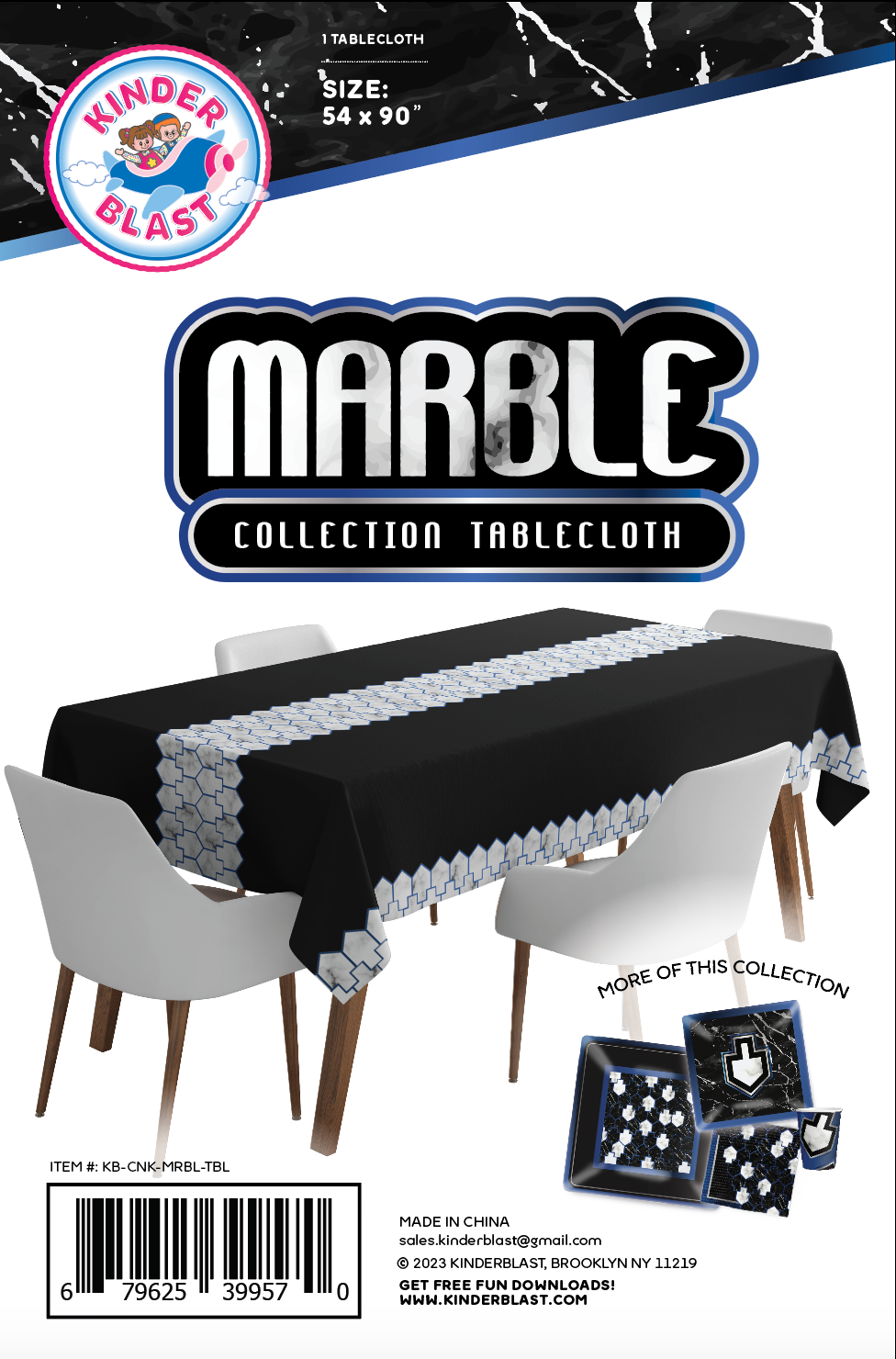 Marble Collection Tablecloth