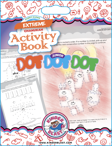 Connect the Dots Activity Book Chanukah