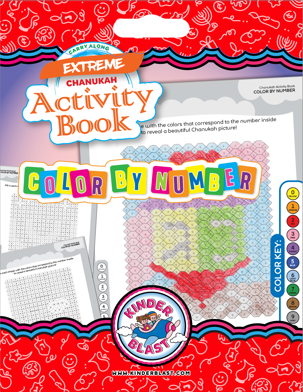 Color By Number Activity Book