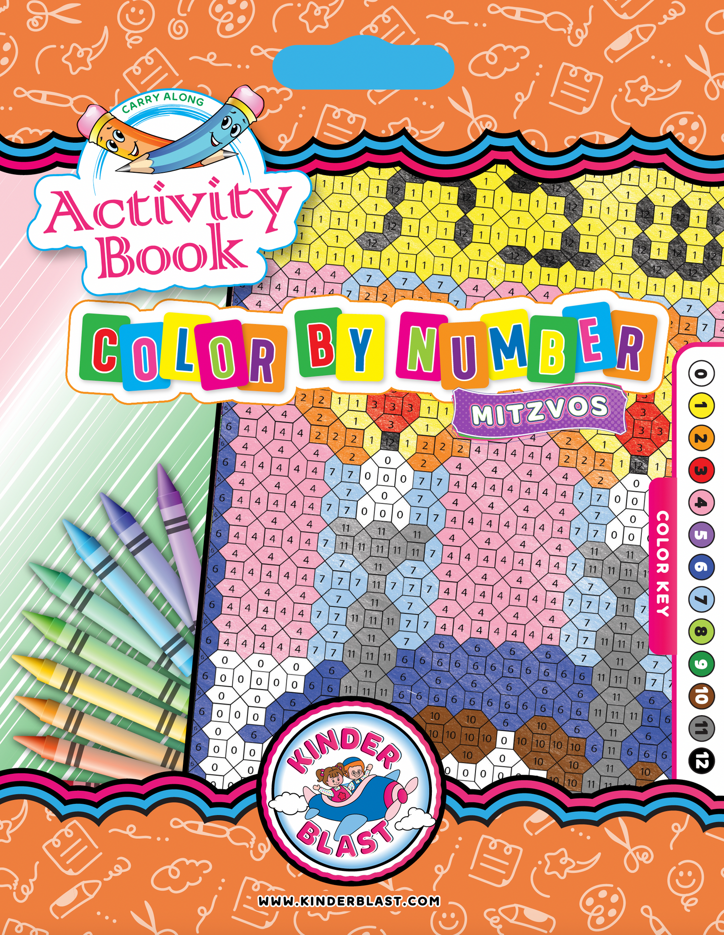 Color By Number Activity Book