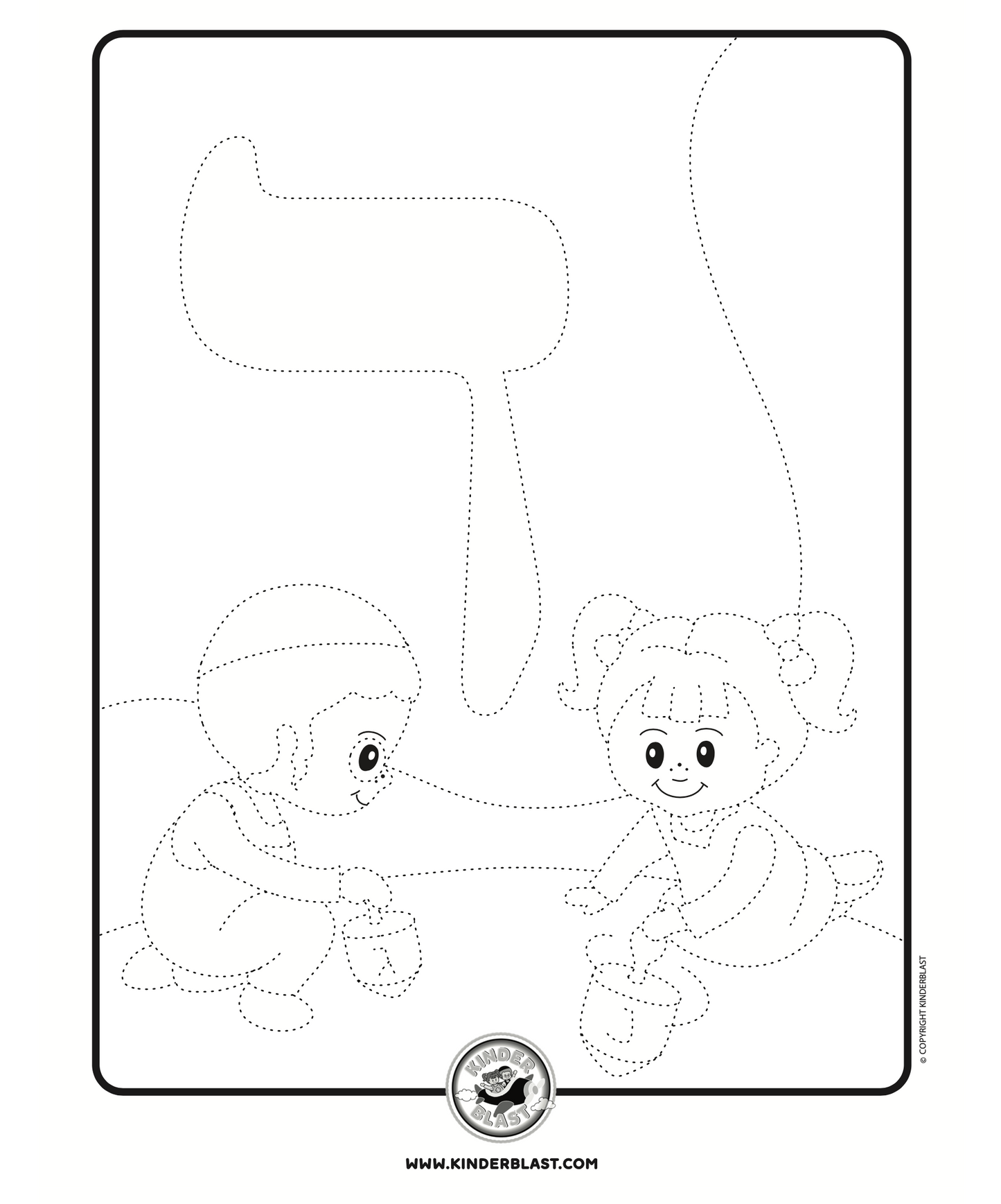 Trace N Color Coloring Book