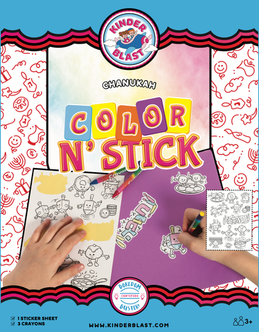 Color N Stick Chanukah