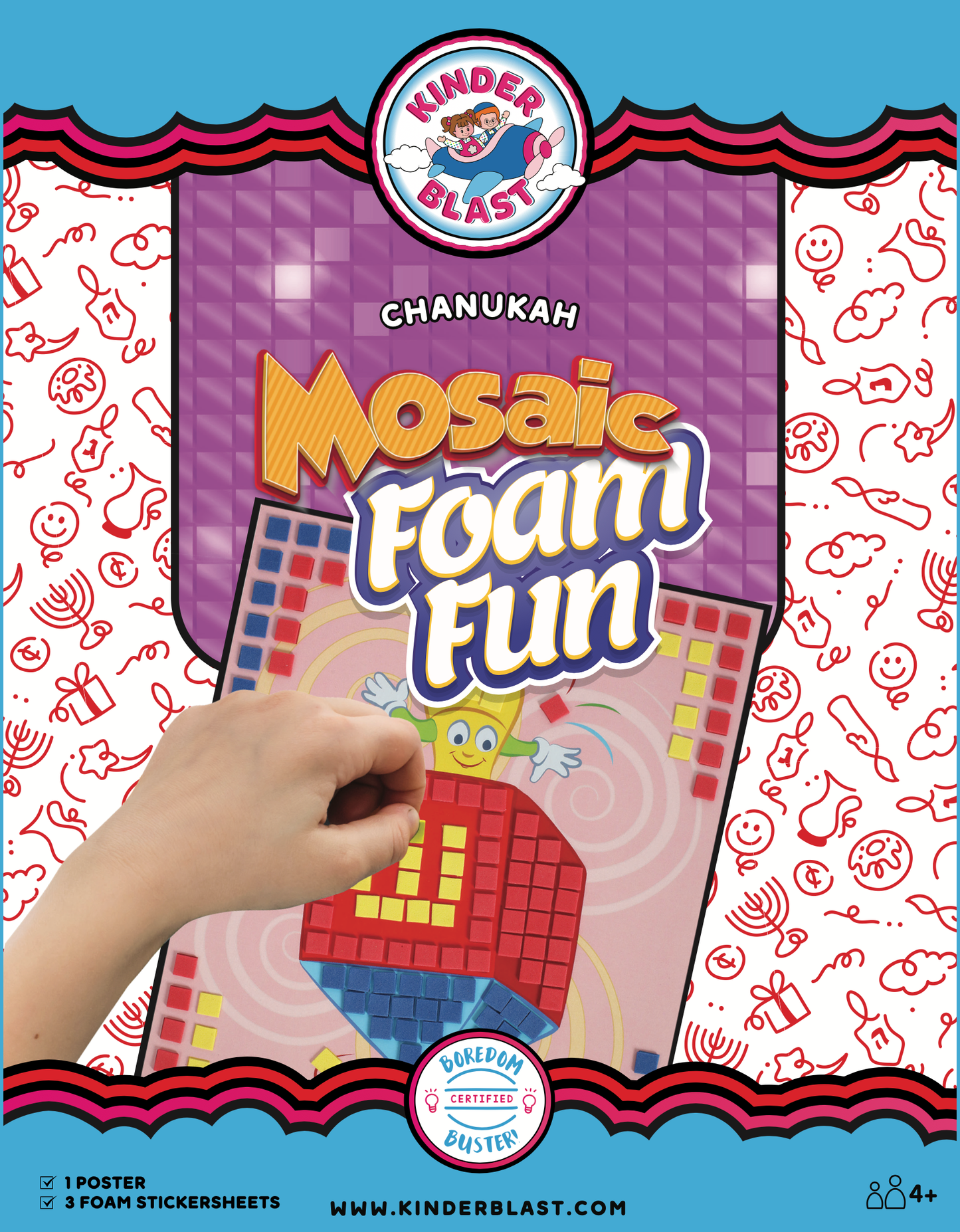 Mosaic Foam Fun Poster
