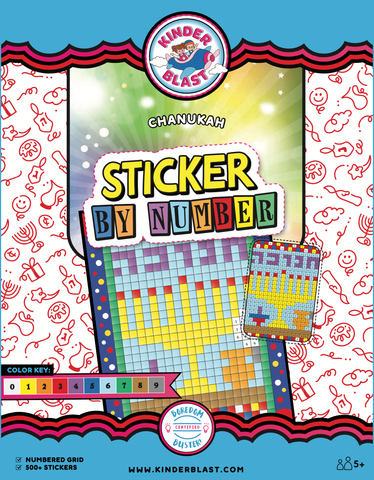 Sticker By Number Chanukah