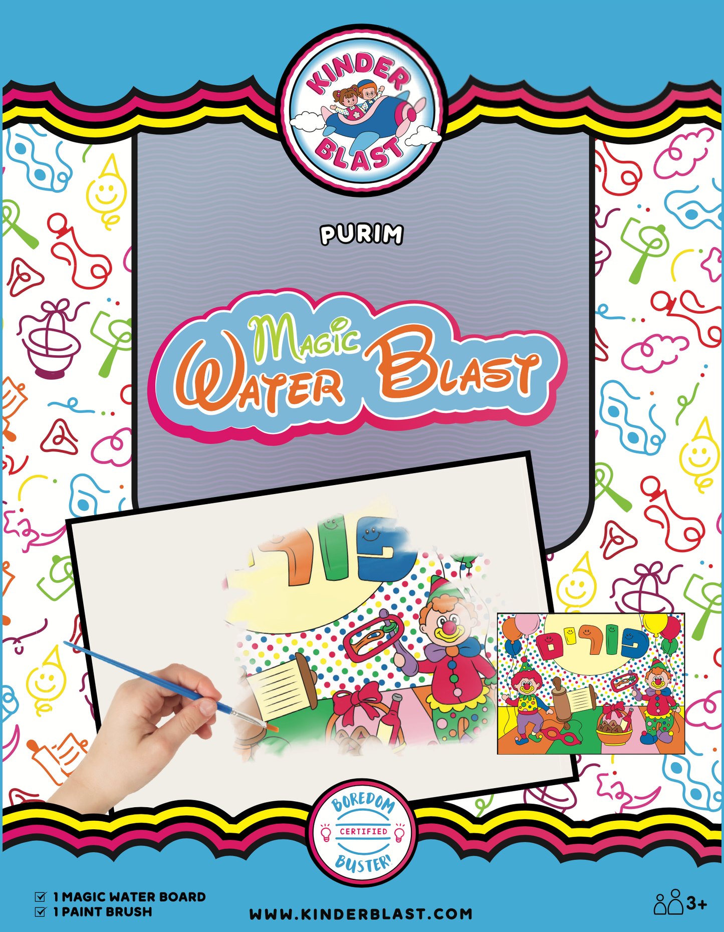 Magic Water Blast Poster