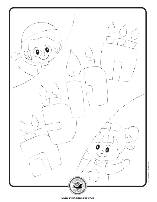 Trace N Color Coloring Book