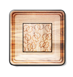 Chanukah "Wood Collection" 9" Plates