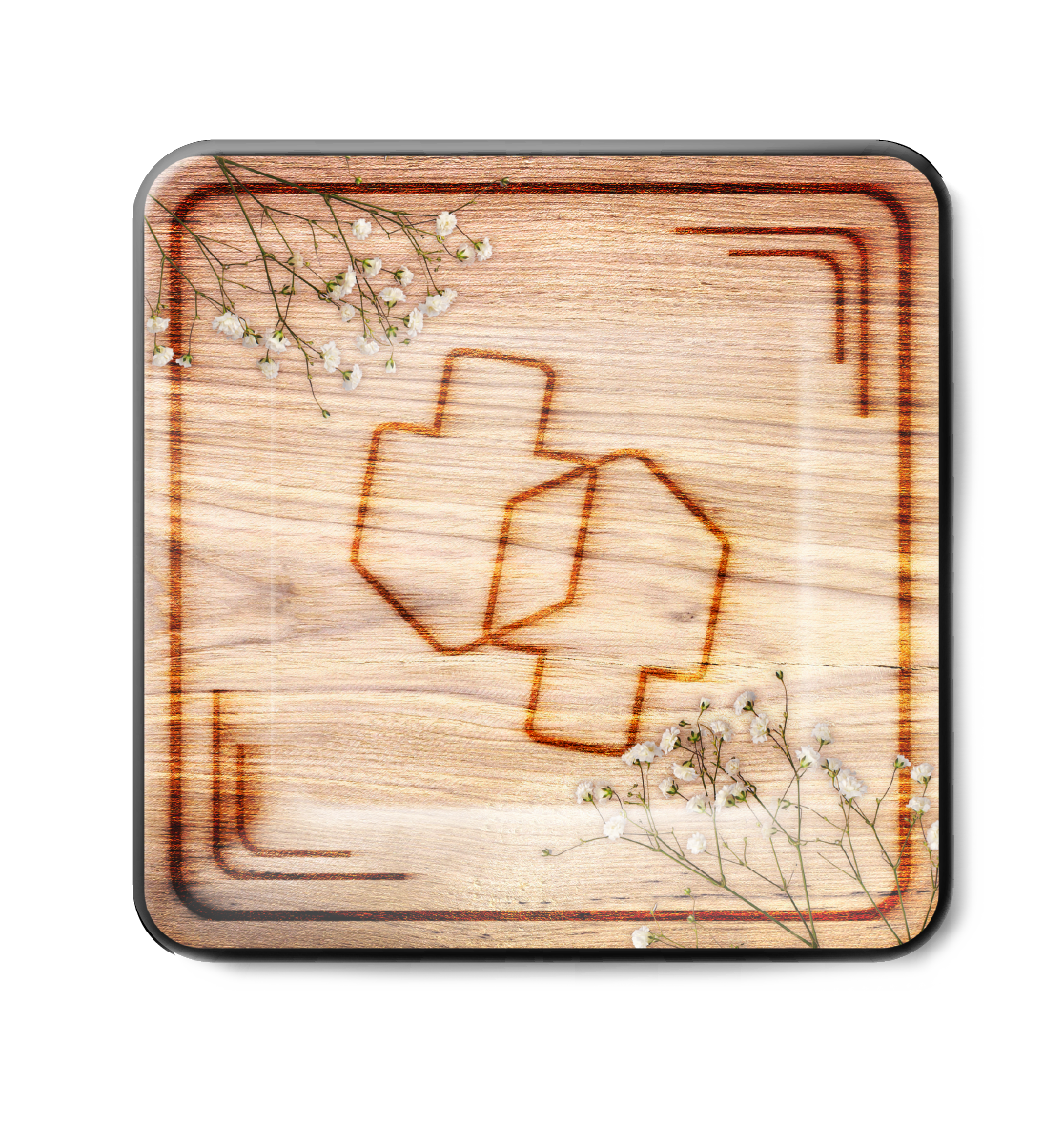 Wood Collection 7" Plates