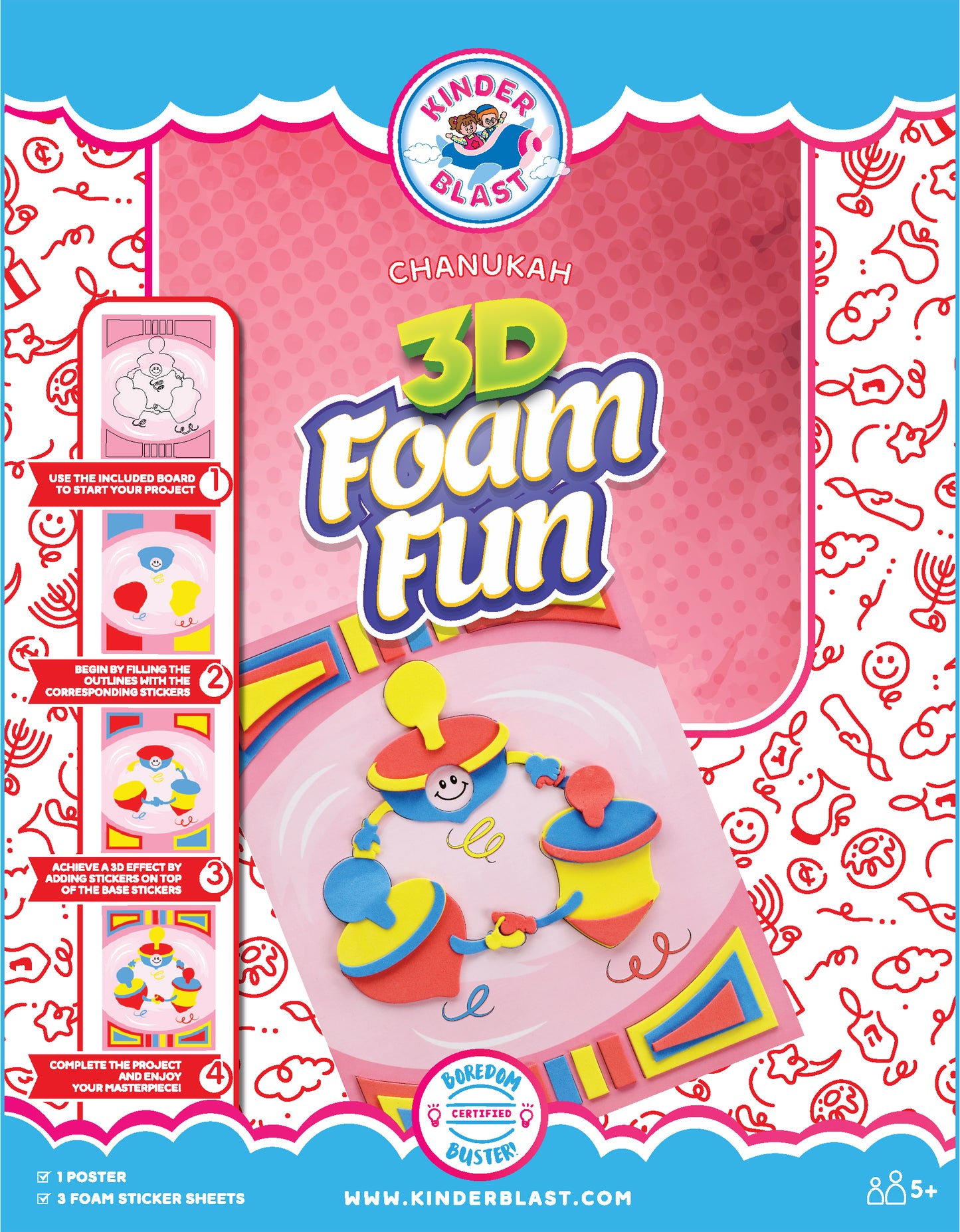 3D Foam Fun Poster