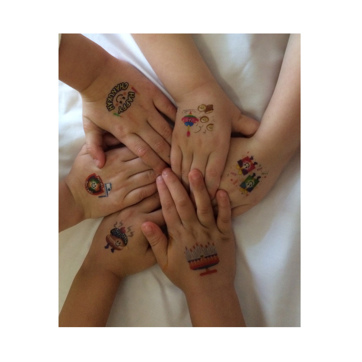 Temporary Tattoos Chanukah