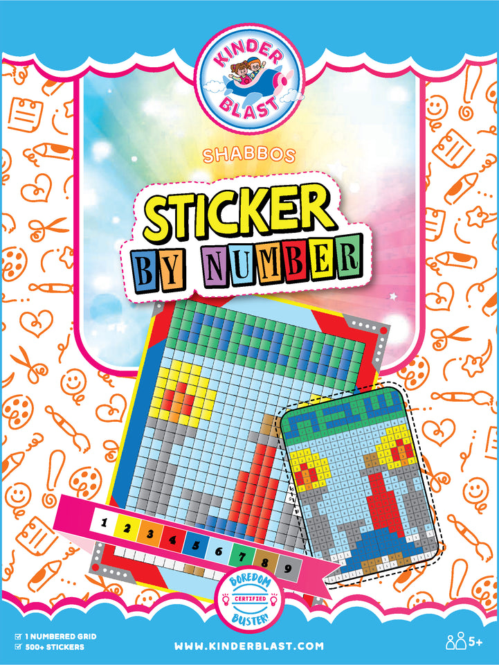 Sticker By Number Chanukah – Kinderblast