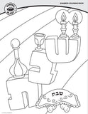 Coloring Book, Shabbos